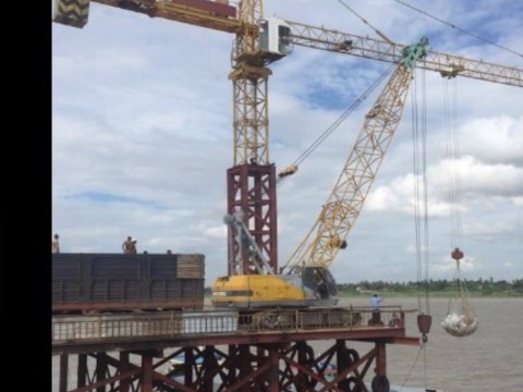 Tower Crane at Suvannaphum Site