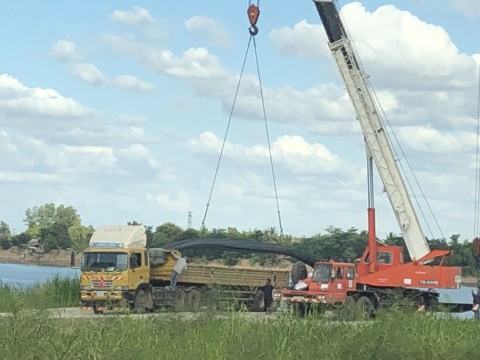 Tower Crane at Suvannaphum Site